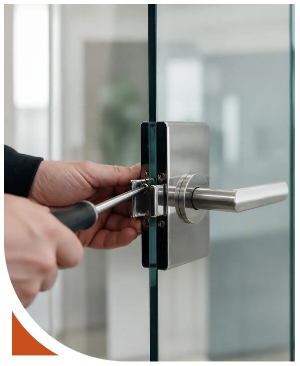 Установка замка стеклянной двери в Вичуге от 3556 р. | Разлок-Вчг
